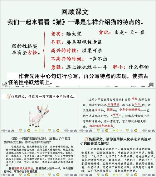 四年级生活中的动物朋友